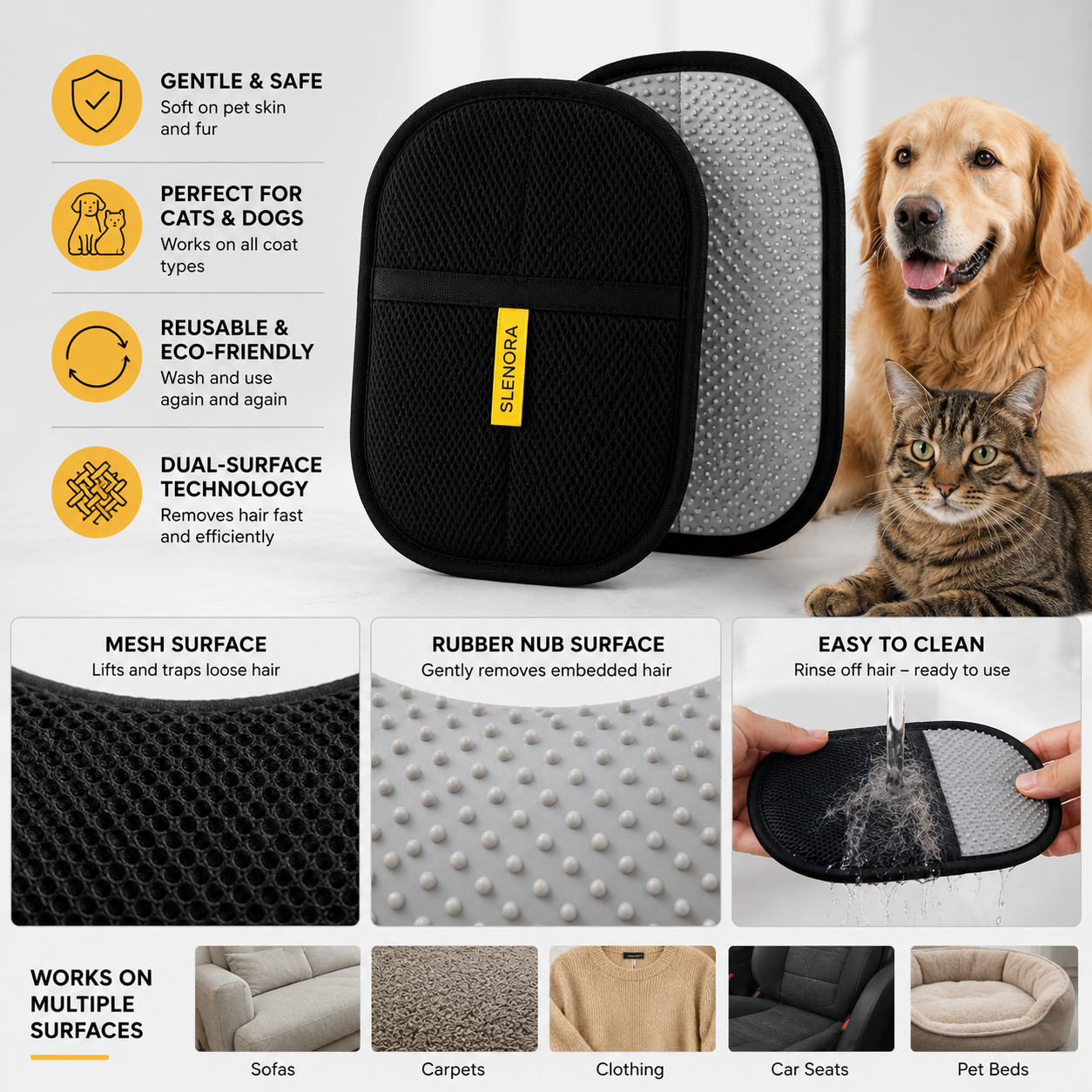 Slenora™ Pet Hair Remover